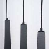 Hängeleuchte Prysm 3-flammig Linear Schwarz – Geometrisch & Modern-Leuchtezauber