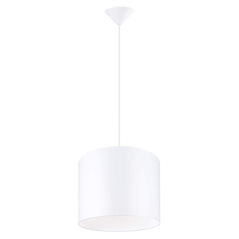Hängeleuchte NOVA 30 Weiß – Minimalistisches Design, Ø30cm-Leuchtezauber