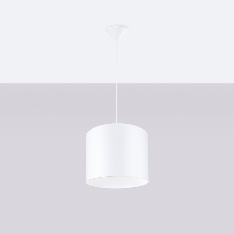 Hängeleuchte NOVA 30 Weiß – Minimalistisches Design, Ø30cm-Leuchtezauber