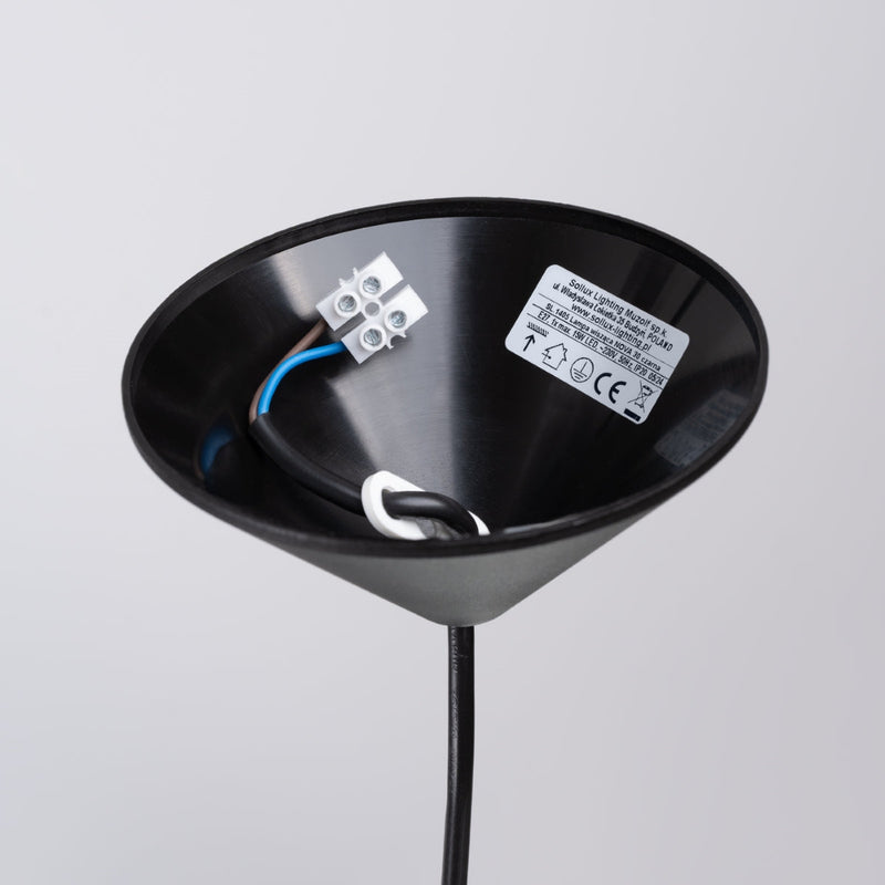 Hängeleuchte Nova Ø30 cm Schwarz – Kompakt & Elegant-Leuchtezauber
