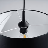 Hängeleuchte Nova Ø30 cm Schwarz – Kompakt & Elegant-Leuchtezauber