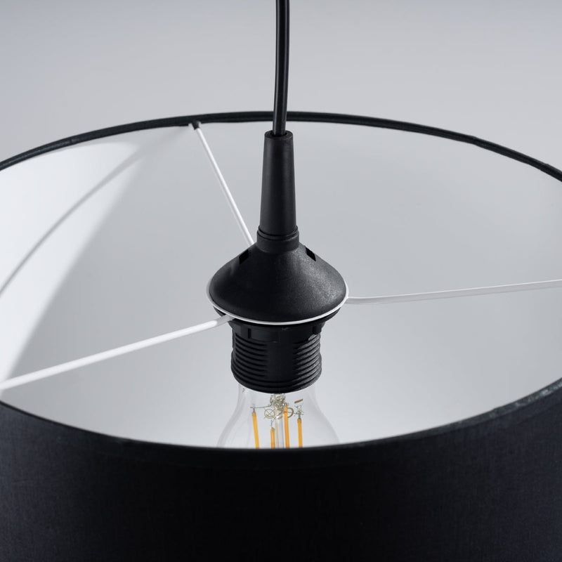 Hängeleuchte Nova Ø30 cm Schwarz – Kompakt & Elegant-Leuchtezauber