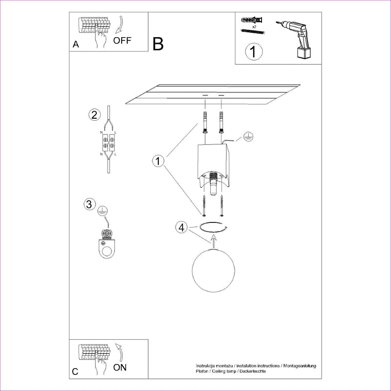 Plafond Solis Naturholz Minimalistische Holz-Deckenleuchte Rund-Leuchtezauber