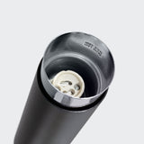 Plafond Nero Ø22,5 Cm Schwarz-Chrom Moderner Metallic-Look-Leuchtezauber