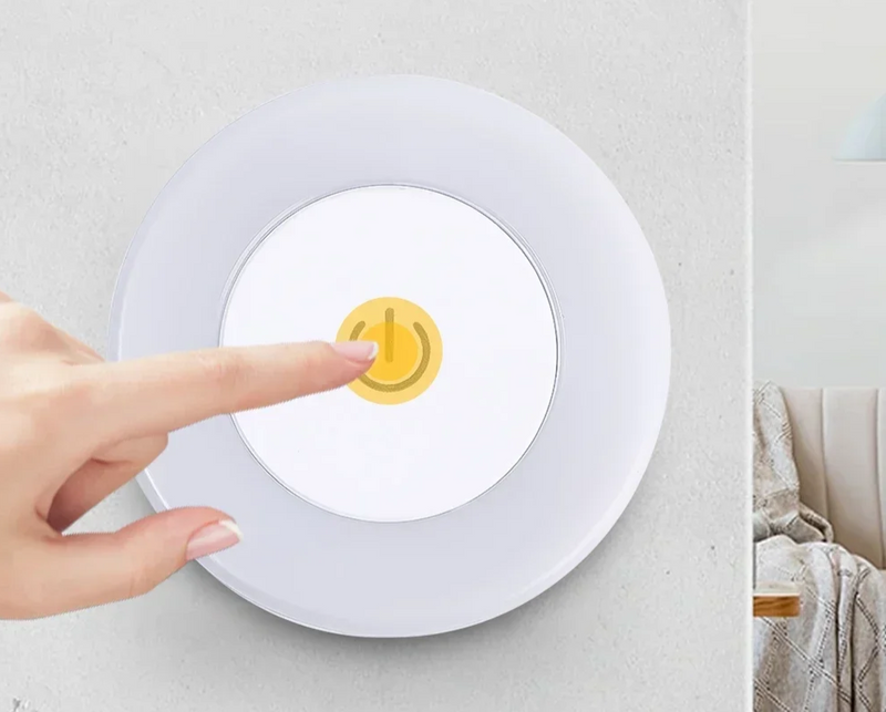 GlowDot USB Wiederaufladbares LED Nachtlicht-Leuchtezauber