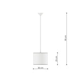 Hängeleuchte Cat Ø30cm – Zeitlos & Minimalistisch-Leuchtezauber