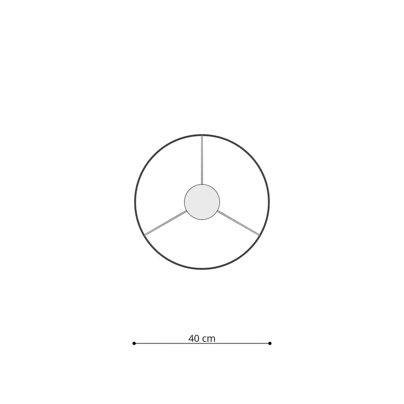 Hängeleuchte Kitty Ø40cm – Rund, Modern & Dezent-Leuchtezauber