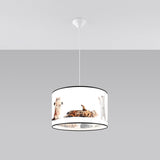 Hängeleuchte Kitty Ø40cm – Rund, Modern & Dezent-Leuchtezauber