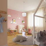 Hängeleuchte Owls Ø40cm – Deckenleuchte Eulen-Design groß-Leuchtezauber