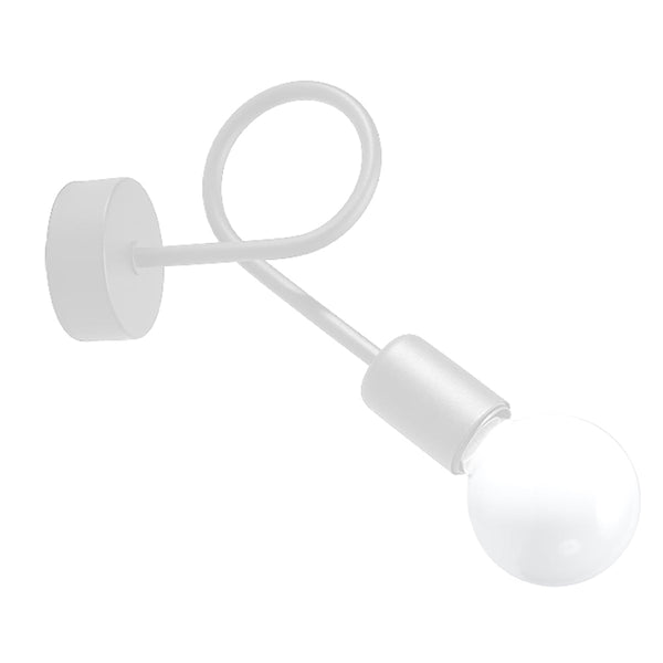 Wandleuchte Loop Weiß Led Rund Minimalistisch Modern-Leuchtezauber