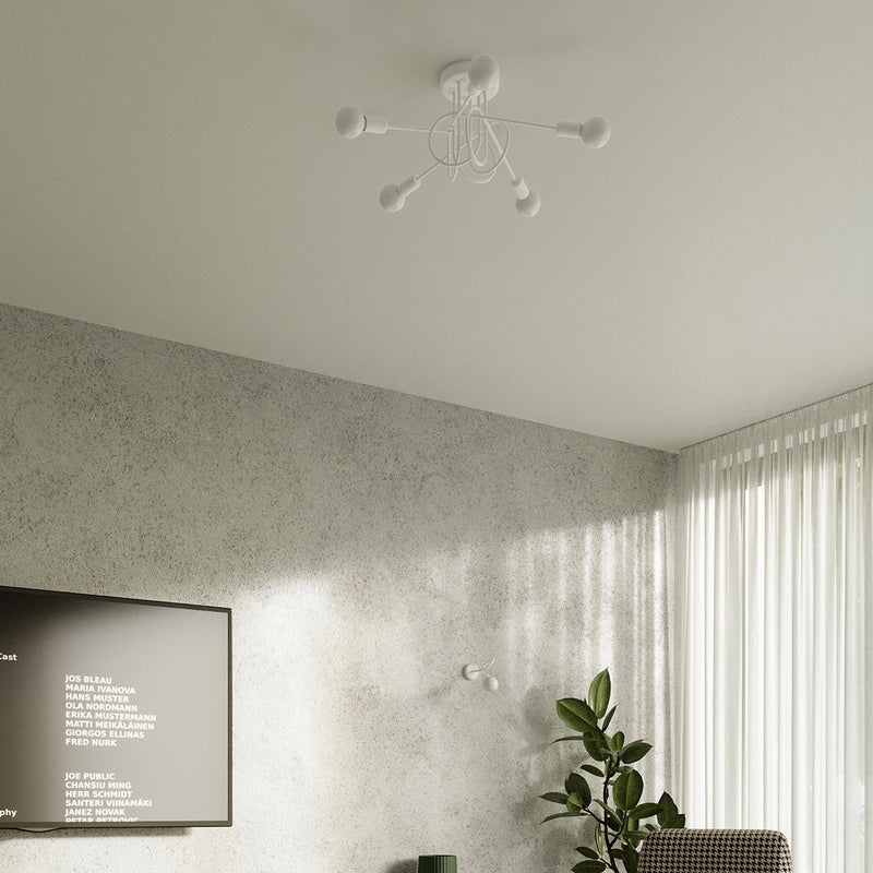 Wandleuchte Loop Weiß Led Rund Minimalistisch Modern-Leuchtezauber