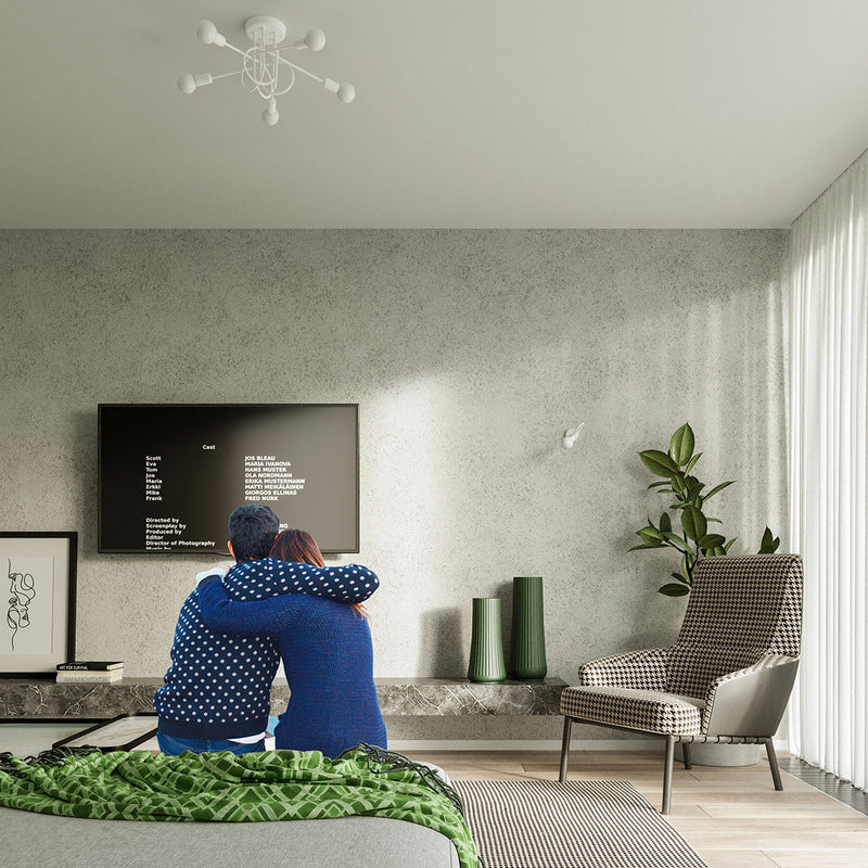Wandleuchte Loop Weiß Led Rund Minimalistisch Modern-Leuchtezauber