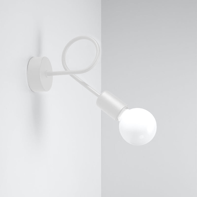 Wandleuchte Loop Weiß Led Rund Minimalistisch Modern-Leuchtezauber