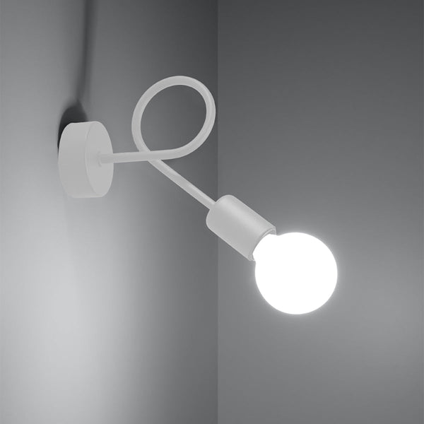 Wandleuchte Loop Weiß Led Rund Minimalistisch Modern-Leuchtezauber