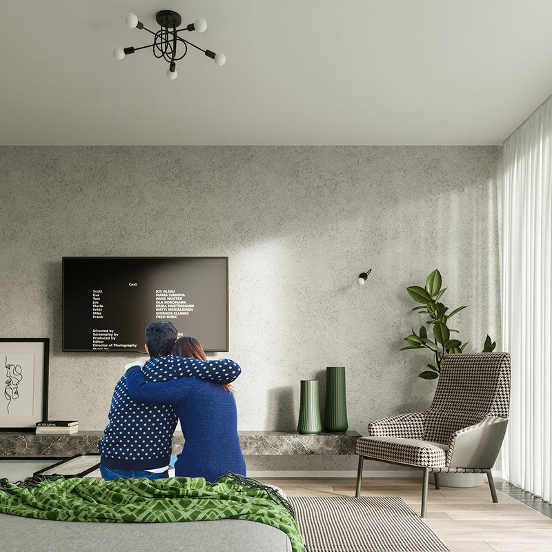 Kronleuchter Loop 5-flammig Schwarz – Modern & Ausdrucksstark-Leuchtezauber