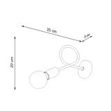 Wandleuchte Loop Chrom Runde Wandlampe Mit Chromoptik – Glänzend & Modern-Leuchtezauber