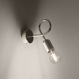 Wandleuchte Loop Chrom Runde Wandlampe Mit Chromoptik – Glänzend & Modern-Leuchtezauber