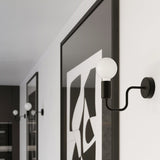 Wandleuchte Vector Schwarz Led Modern Metall Design-Leuchtezauber