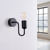 Wandleuchte Vector Schwarz Led Modern Metall Design-Leuchtezauber
