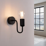 Wandleuchte Vector Schwarz Led Modern Metall Design-Leuchtezauber