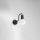Wandleuchte Vector Schwarz Led Modern Metall Design-Leuchtezauber