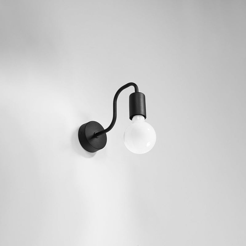 Wandleuchte Vector Schwarz Led Modern Metall Design-Leuchtezauber