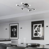 Kronleuchter Vector 4-flammig Schwarz – Minimal & Elegant-Leuchtezauber