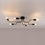 Kronleuchter Vector 6-flammig Schwarz – Schwarz & Zeitlos-Leuchtezauber