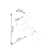 Wandleuchte Levar Schwarz Minimalistische Schwarze Wandlampe – Schlicht & Elegant-Leuchtezauber