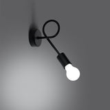 Wandleuchte Levar Schwarz Minimalistische Schwarze Wandlampe – Schlicht & Elegant-Leuchtezauber