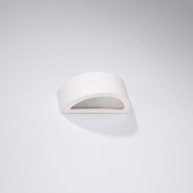 Keramik Wandleuchte Atena 30 Weiß Led Klassisch Design-Leuchtezauber