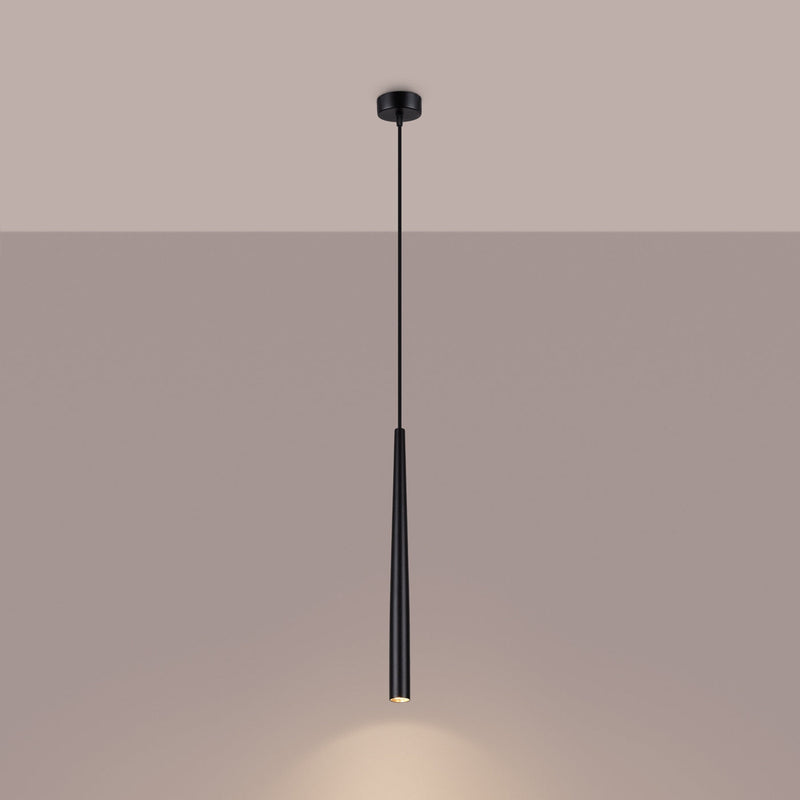 Pendelleuchte Bliss 1-flammig Schwarz – Minimalistisches Design-Leuchtezauber
