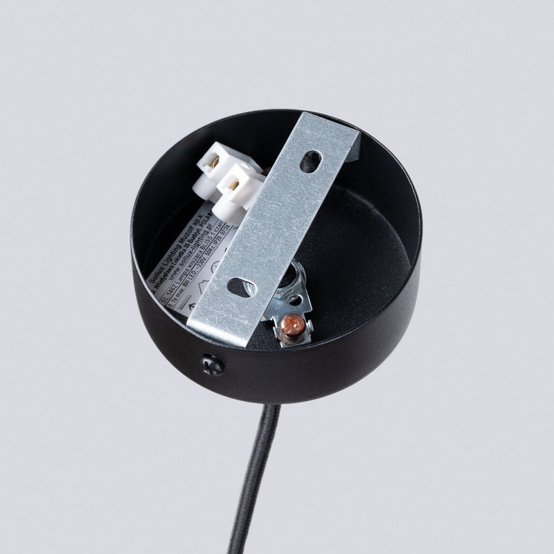 Pendelleuchte Bliss 1-flammig Schwarz – Minimalistisches Design-Leuchtezauber