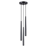 Pendelleuchte Bliss 3-flammig Schwarz – Industrial Look-Leuchtezauber