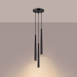 Pendelleuchte Bliss 3-flammig Schwarz – Industrial Look-Leuchtezauber