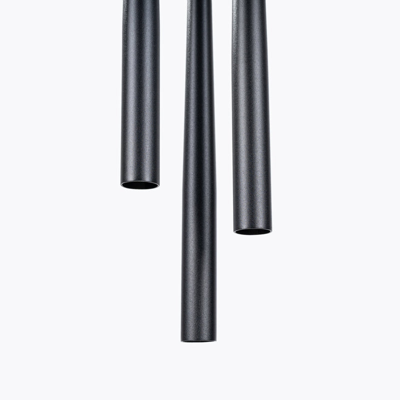Pendelleuchte Bliss 3-flammig Schwarz – Industrial Look-Leuchtezauber