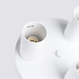 Plafond Lagos 3-Flammig Weiß Elegante Led-Deckenleuchte Weiß-Leuchtezauber