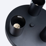 Plafond Lagos 3-Flammig Schwarz Elegante Lichtlösung Mit Spots-Leuchtezauber