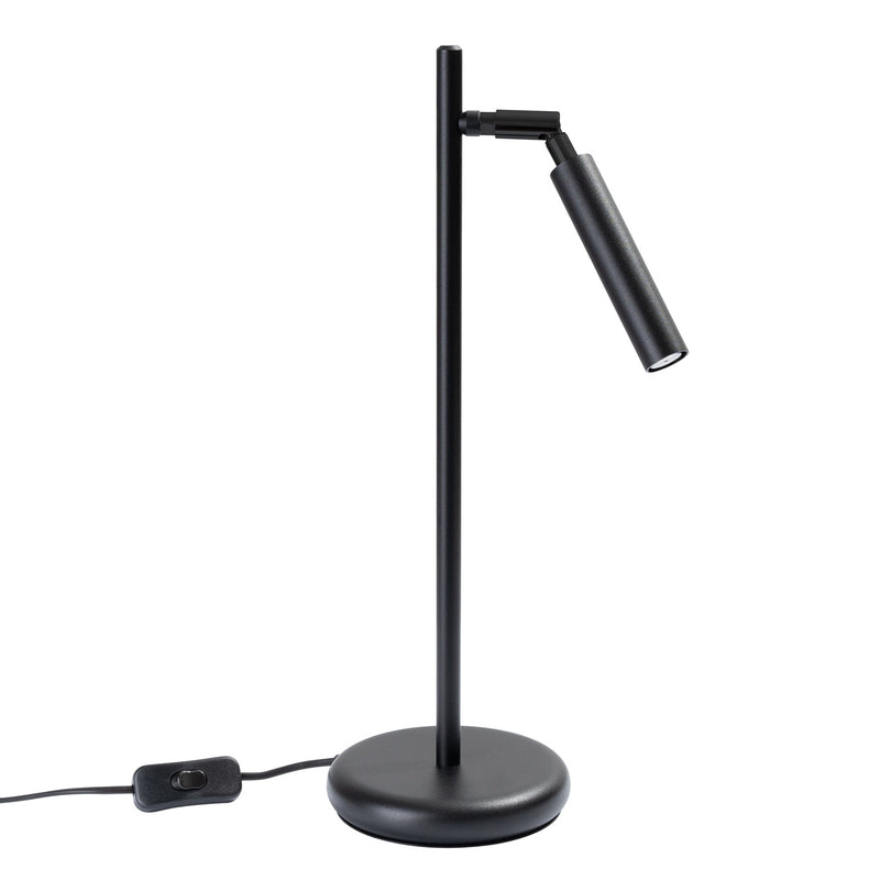 Tischlampe Pastelo Schwarz – Glas-Tischleuchte In Schwarz, Modern-Leuchtezauber
