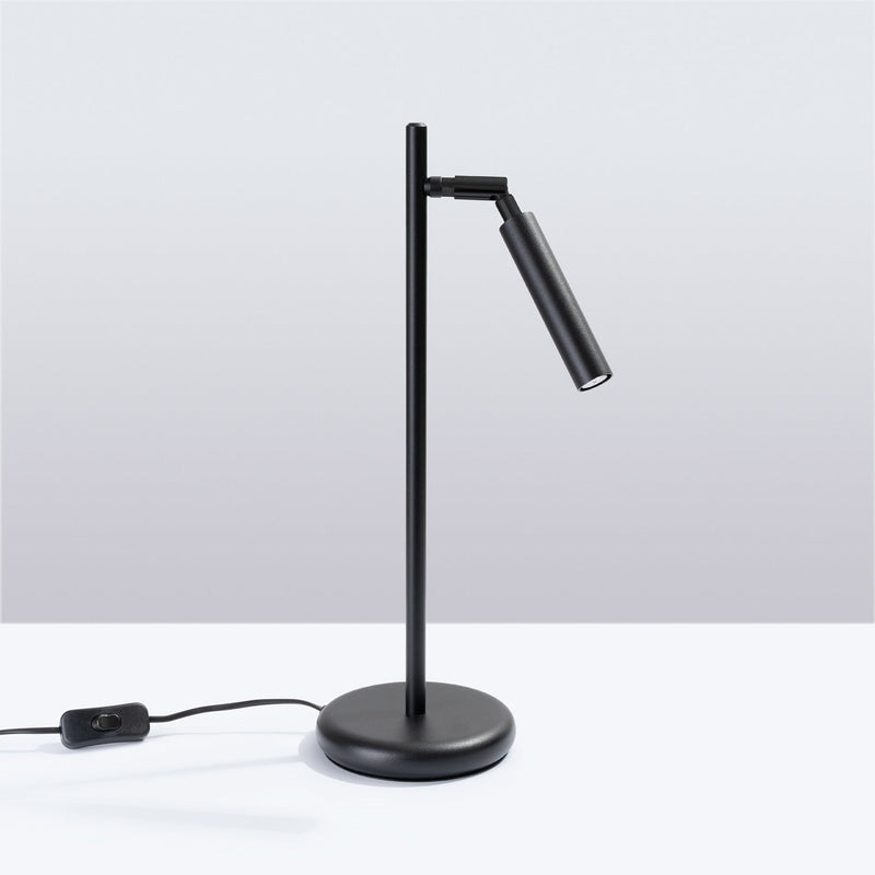 Tischlampe Pastelo Schwarz – Glas-Tischleuchte In Schwarz, Modern-Leuchtezauber