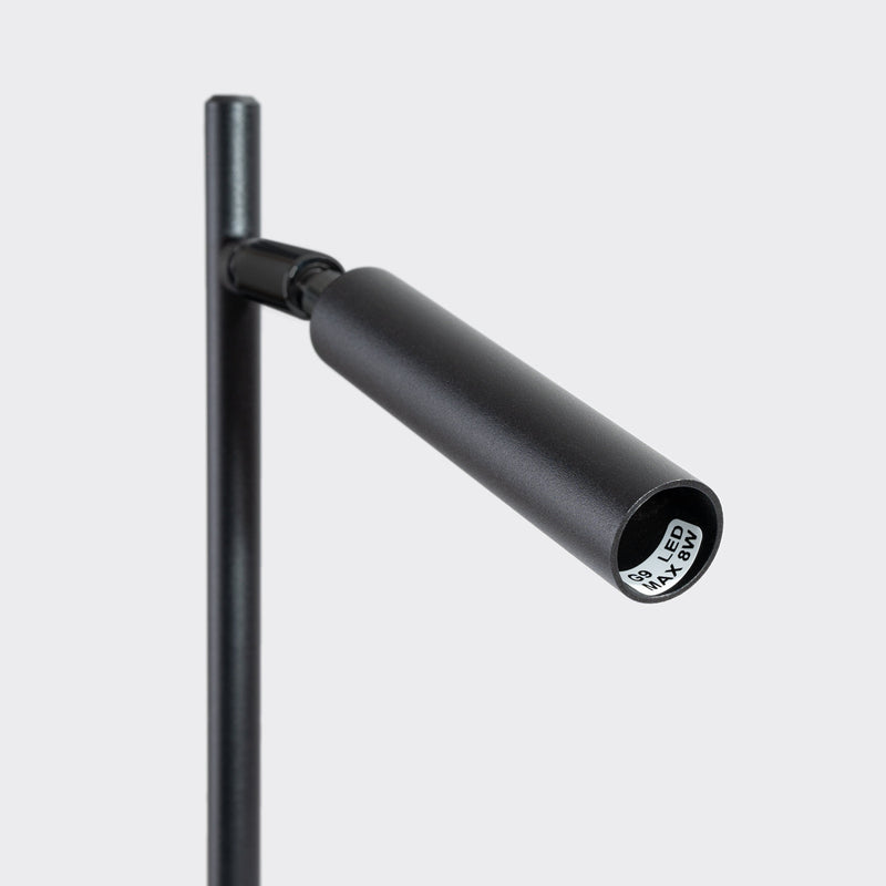 Tischlampe Pastelo Schwarz – Glas-Tischleuchte In Schwarz, Modern-Leuchtezauber