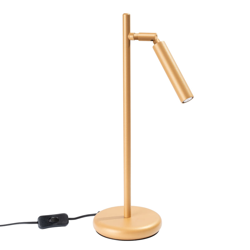 Tischlampe Pastelo Gold – Glas-Tischleuchte In Gold-Optik, Dekorativ-Leuchtezauber