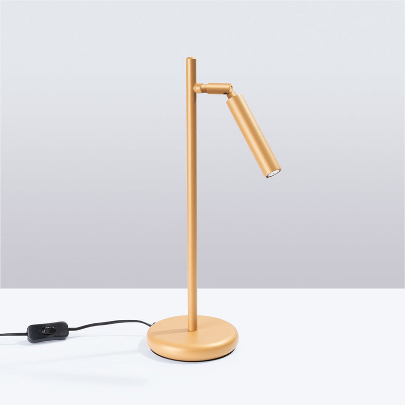 Tischlampe Pastelo Gold – Glas-Tischleuchte In Gold-Optik, Dekorativ-Leuchtezauber