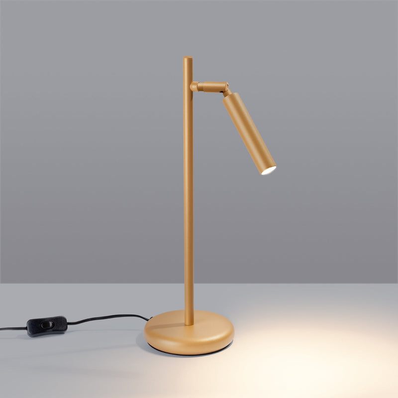 Tischlampe Pastelo Gold – Glas-Tischleuchte In Gold-Optik, Dekorativ-Leuchtezauber
