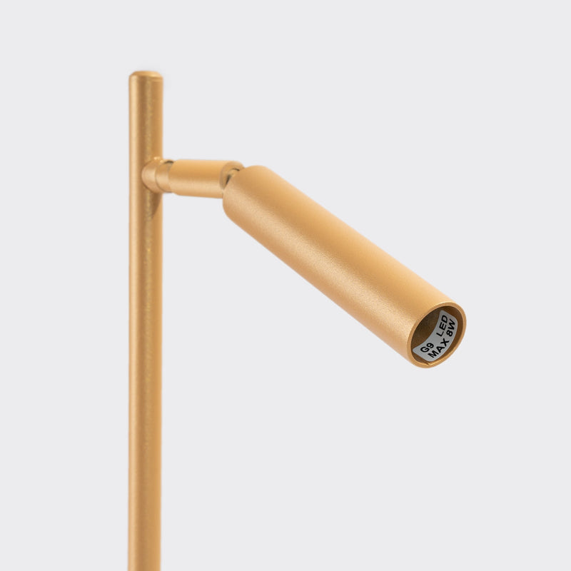 Tischlampe Pastelo Gold – Glas-Tischleuchte In Gold-Optik, Dekorativ-Leuchtezauber
