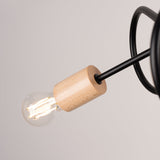 Kronleuchter Ember 3-flammig Schwarz – Modern & Matt-Leuchtezauber