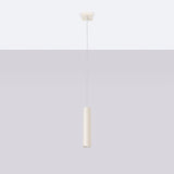 Pendelleuchte Lagos 1-flammig Beige – Minimalistisch & Zeitlos-Leuchtezauber
