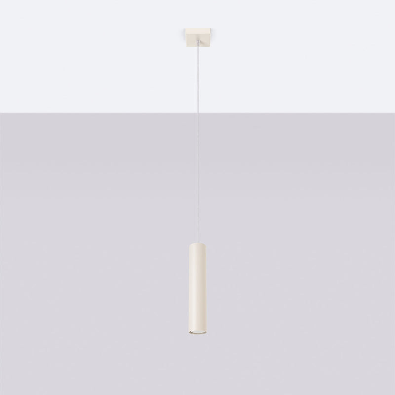 Pendelleuchte Lagos 1-flammig Beige – Minimalistisch & Zeitlos-Leuchtezauber