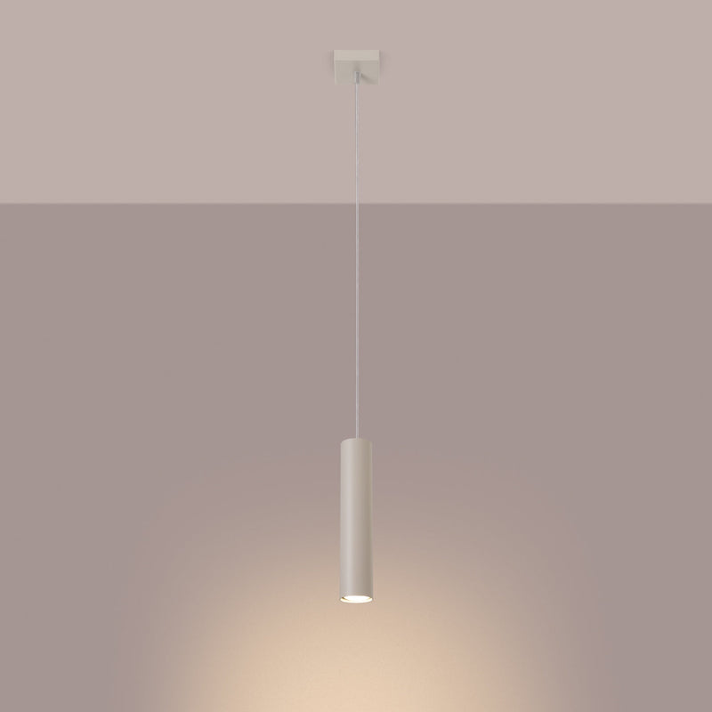Pendelleuchte Lagos 1-flammig Beige – Minimalistisch & Zeitlos-Leuchtezauber