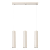 Pendelleuchte Lagos 3-flammig Linear Beige – Warm & Modern-Leuchtezauber
